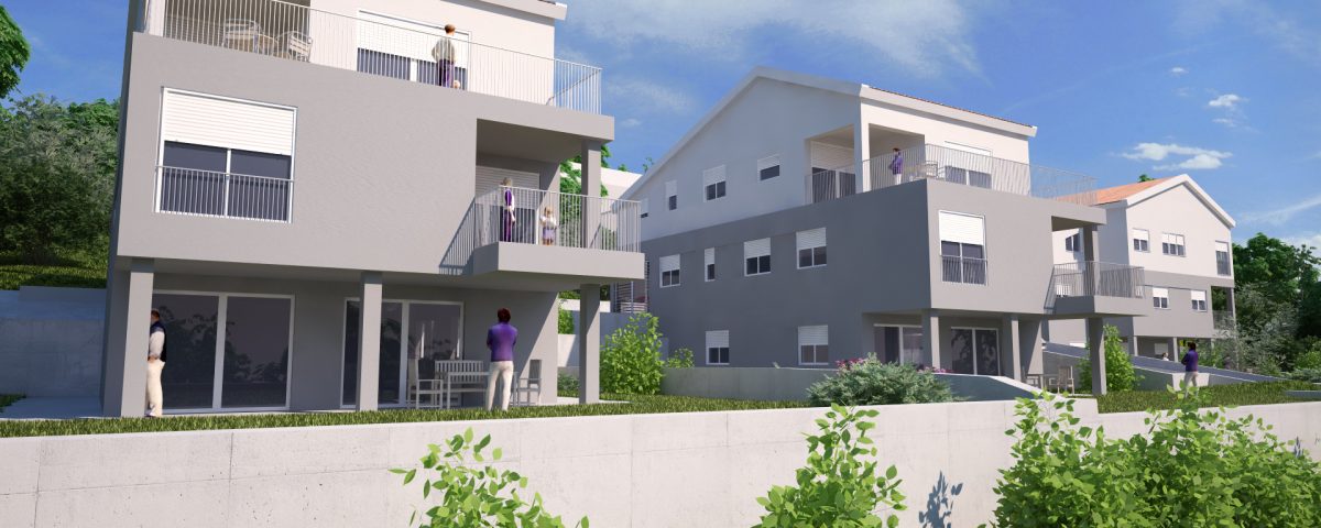 Family house 3D visualization