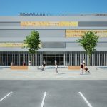 3D City archive building Varazdin front view