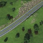 3D Highway view from above