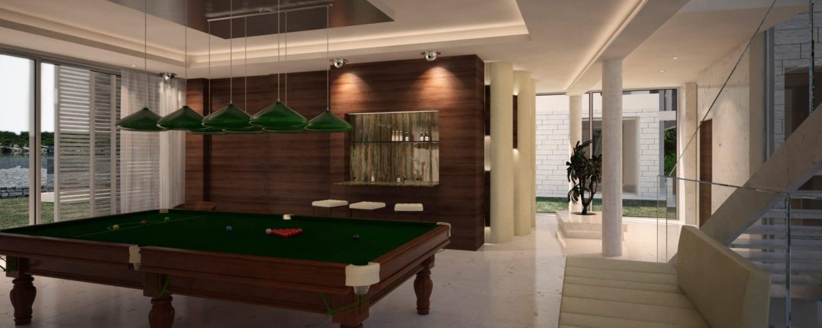 3D Luxury villa interior