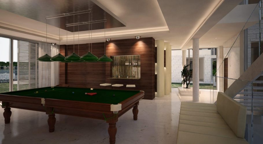 3D Luxury villa interior