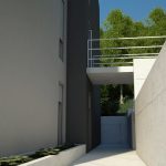 3D Modern house