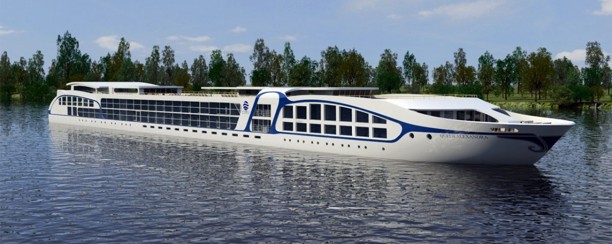 3D River cruiser Queen Alexandra