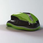 Logitech mouse concept 3D visualization