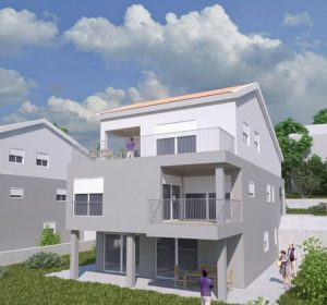 Family house 3D visualization