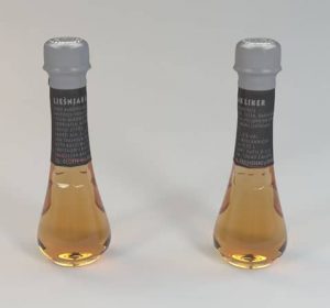 Liquor bottles 3D visualization