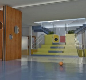 3D Kindergarten interior visualizator