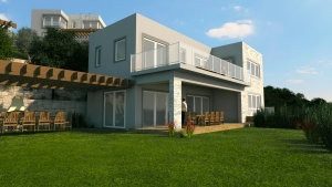 3D Apartment side view