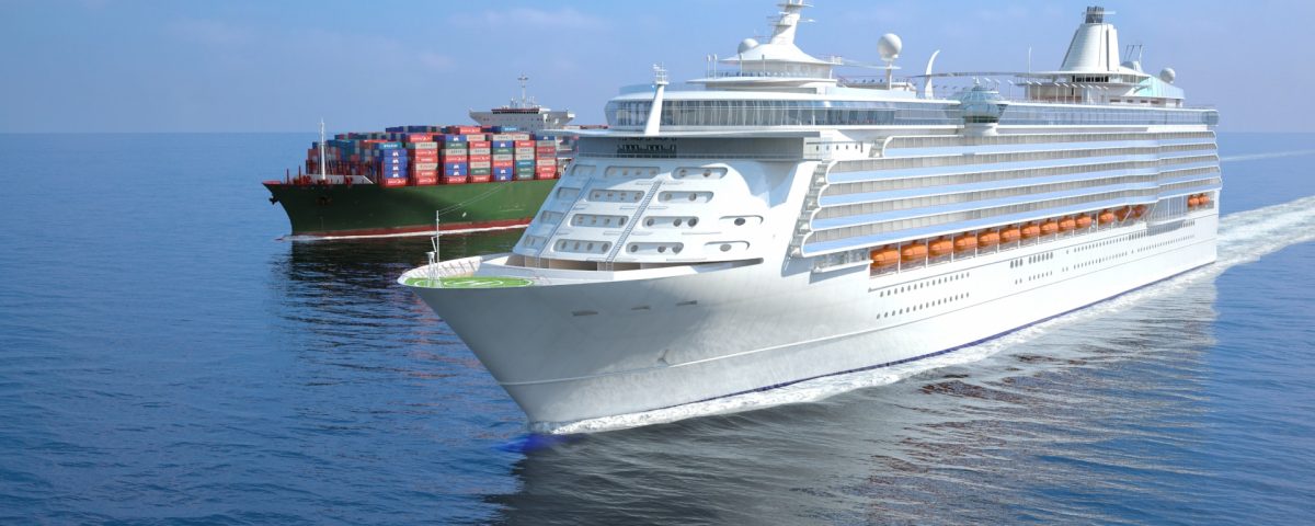3D Cruise ship air lubrication